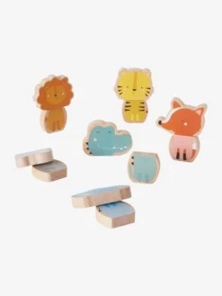 Animaux Magnétiques à Assembler En Bois FSC® Multicolore - Vertbaudet -Magasin De Produits Pour Bébés De Qualité animaux magnetiques a assembler en bois fsc 2