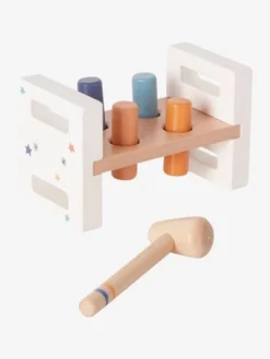 Banc à Marteler En Bois FSC® Multicolore - Vertbaudet -Magasin De Produits Pour Bébés De Qualité banc a marteler en bois fsc 2