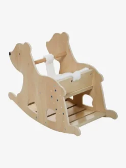 Bascule Ours Polaire En Bois FSC® Naturel - Vertbaudet -Magasin De Produits Pour Bébés De Qualité bascule ours polaire en bois fsc 3
