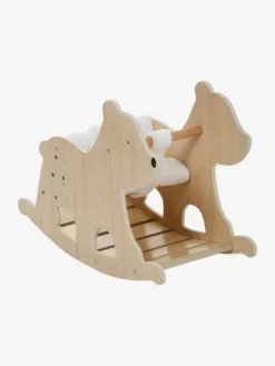 Bascule Ours Polaire En Bois FSC® Naturel - Vertbaudet -Magasin De Produits Pour Bébés De Qualité bascule ours polaire en bois fsc 5