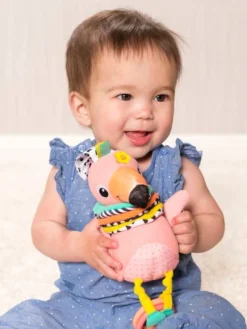 Boîte à Musique Flamand Rose INFANTINO Rose - Infantino -Magasin De Produits Pour Bébés De Qualité boite a musique flamand rose infantino 2