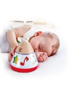 Boîte à Musique « tourne En Rond » HAPE Rouge - Hape -Magasin De Produits Pour Bébés De Qualité boite a musique tourne en rond hape 3
