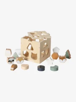 Boîte Des Animaux à Encastrer GREEN FOREST En Bois FSC® Multicolore - Vertbaudet -Magasin De Produits Pour Bébés De Qualité boite des animaux a encastrer green forest en bois fsc 2