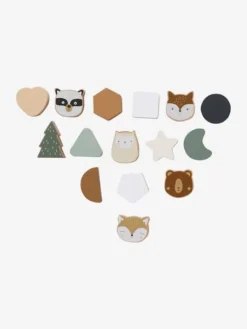 Boîte Des Animaux à Encastrer GREEN FOREST En Bois FSC® Multicolore - Vertbaudet -Magasin De Produits Pour Bébés De Qualité boite des animaux a encastrer green forest en bois fsc 4