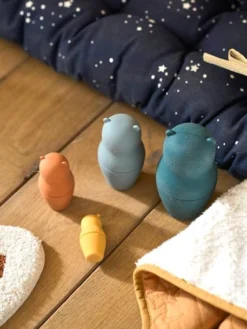 Boites Gigognes Ours En Silicone Multicolor - Vertbaudet -Magasin De Produits Pour Bébés De Qualité boites gigognes ours en silicone 3