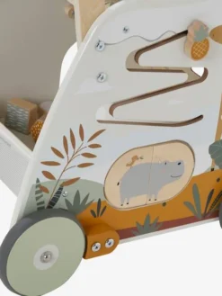 Chariot De Marche Multi-activités Tanzanie En Bois FSC® Vert - Vertbaudet -Magasin De Produits Pour Bébés De Qualité chariot de marche multi activites tanzanie en bois fsc 4