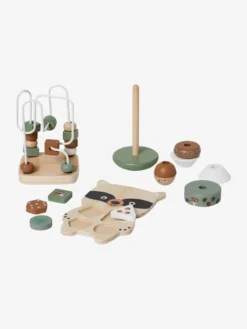 Magasin De Produits Pour Bébés De Qualité -Magasin De Produits Pour Bébés De Qualité coffret 3 jeux deveil green forest en bois fsc 1