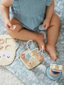 Coffret 3 Jeux D'éveil Les Amis De La Forêt En Bois FSC® Beige - Vertbaudet -Magasin De Produits Pour Bébés De Qualité coffret 3 jeux deveil les amis de la foret en bois fsc 2