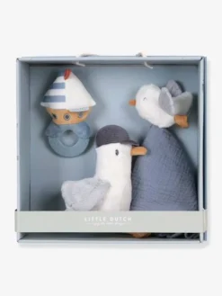 Coffret Cadeau Mouette Sailors Bay - LITTLE DUTCH Bleu Grisé - Little Dutch