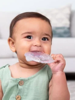 Coffret De 3 Anneaux De Dentition Cristal - INFANTINO Blanc - Infantino -Magasin De Produits Pour Bébés De Qualité coffret de 3 anneaux de dentition cristal infantino 2