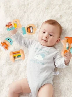 Coffret Sensoriel Multi-étapes - HAPE Orange - Hape -Magasin De Produits Pour Bébés De Qualité coffret sensoriel multi etapes hape 3