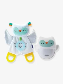 Coffret Veilleuse Et Chouette Luminescente - INFANTINO Blanc - Infantino