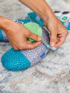 Coussin Piano évolutif 3 En 1 Infantino Gris Et Bleu - Infantino -Magasin De Produits Pour Bébés De Qualité coussin piano evolutif 3 en 1 infantino 2