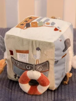 Cube D'Éveil Mouette Sailors Bay - LITTLE DUTCH Bleu Grisé - Little Dutch -Magasin De Produits Pour Bébés De Qualité cube deveil mouette sailors bay little dutch 2