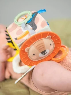 Cube D'Éveil Savane - TAF TOYS Orange - Taf Toys -Magasin De Produits Pour Bébés De Qualité cube deveil savane taf toys 3