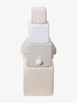 Cubes En Tissu GRENIER Beige - Vertbaudet -Magasin De Produits Pour Bébés De Qualité cubes en tissu grenier 4
