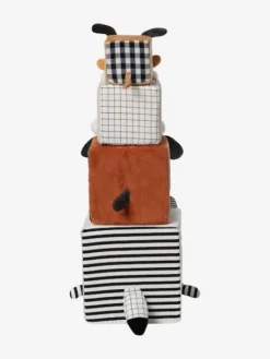 Cubes En Tissu MES PETITS JOUETS Multicolore - Vertbaudet -Magasin De Produits Pour Bébés De Qualité cubes en tissu mes petits jouets 5