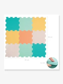 Dalles Unies Touch LUDI Multicolore - Ludi -Magasin De Produits Pour Bébés De Qualité dalles unies touch ludi 2