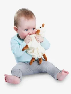 Doudou Avec Attache Sucette Sophie La Girafe VULLI Beige - Sophie La Girafe -Magasin De Produits Pour Bébés De Qualité doudou avec attache sucette sophie la girafe vulli 2