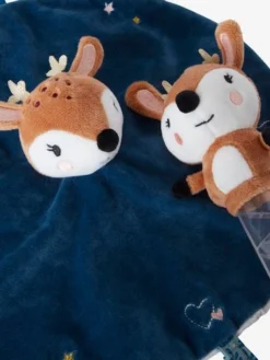 Doudou + Bâton De Pluie Forêt Enchantée Multicolore - Vertbaudet -Magasin De Produits Pour Bébés De Qualité doudou baton de pluie foret enchantee 3