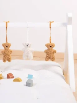 Figurines Pour Arche D'éveil - CHILDHOME Marron - Childhome -Magasin De Produits Pour Bébés De Qualité figurines pour arche deveil childhome 3