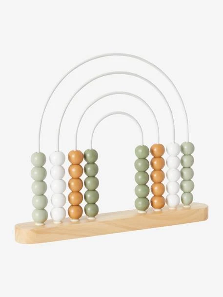 Grand Boulier Arc-en-ciel En Bois FSC® Multicolore - Vertbaudet 4 Grand Boulier Arc-en-ciel En Bois FSC® Multicolore - Vertbaudet – Image 4