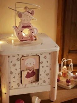 Grand Cube D'activités GRENIER En Bois FSC® Blanc - Vertbaudet