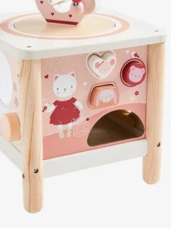Grand Cube D'activités GRENIER En Bois FSC® Blanc - Vertbaudet -Magasin De Produits Pour Bébés De Qualité grand cube dactivites grenier en bois fsc 4