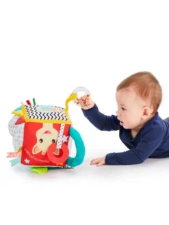 Grand Cube D'Activités Sophie La Girafe - VULLI Multicolore - Sophie La Girafe -Magasin De Produits Pour Bébés De Qualité grand cube dactivites sophie la girafe vulli 5