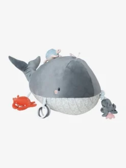 Magasin De Produits Pour Bébés De Qualité 35 Grande Peluche D'activités SOUS L'OCÉAN Gris - Vertbaudet
