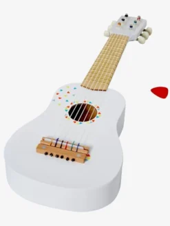 Guitare En Bois FSC® Blanc - Vertbaudet -Magasin De Produits Pour Bébés De Qualité guitare en bois fsc 2