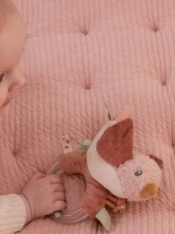 Hochet Oiseau Flowers - LITTLE DUTCH Rose Pâle - Little Dutch -Magasin De Produits Pour Bébés De Qualité hochet oiseau flowers little dutch 2