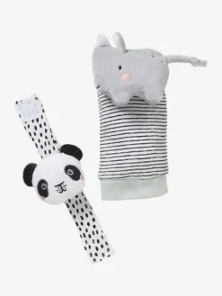 Hochets Mains Et Pieds TANZANIE Multicolore - Vertbaudet -Magasin De Produits Pour Bébés De Qualité hochets mains et pieds tanzanie 2