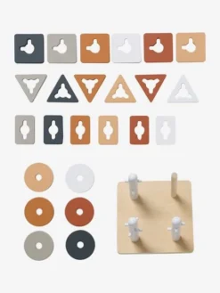 Jeu Des Formes à Empiler En Bois FSC® Multicolore - Petits Jouets - Vertbaudet -Magasin De Produits Pour Bébés De Qualité jeu des formes a empiler en bois fsc 3