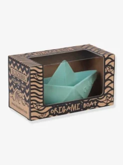 Jouet De Bain Bateau Origami - OLI & CAROL Menthe - Oli Et Carol -Magasin De Produits Pour Bébés De Qualité jouet de bain bateau origami oli carol 2