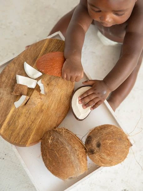 Jouet De Dentition Coco La Noix De Coco - OLI & CAROL Marron - Oli Et Carol 5 Jouet De Dentition Coco La Noix De Coco - OLI & CAROL Marron - Oli Et Carol – Image 5