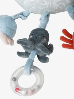 Jouet D'éveil Avec Pince SOUS L'OCÉAN Gris - Vertbaudet -Magasin De Produits Pour Bébés De Qualité jouet deveil avec pince sous locean 3