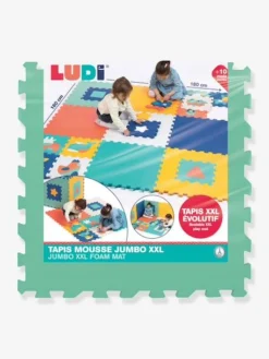 Jumbo Tapis Mousse LUDI Multicolore - Ludi -Magasin De Produits Pour Bébés De Qualité jumbo tapis mousse ludi 4