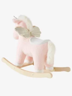 Licorne à Bascule FSC® Rose - Vertbaudet -Magasin De Produits Pour Bébés De Qualité licorne a bascule fsc 2