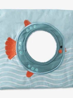 Livre D'éveil Accordéon Eau Salée Bleu - Vertbaudet -Magasin De Produits Pour Bébés De Qualité livre deveil accordeon eau salee 5