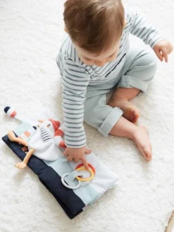 Livre D'éveil Accordéon LEON SUR LE PONTON Multicolore - Vertbaudet -Magasin De Produits Pour Bébés De Qualité livre deveil accordeon leon sur le ponton 5