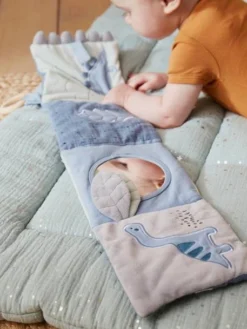 Livre D'éveil Accordéon PETIT DINO Multicolore - Vertbaudet -Magasin De Produits Pour Bébés De Qualité livre deveil accordeon petit dino 2