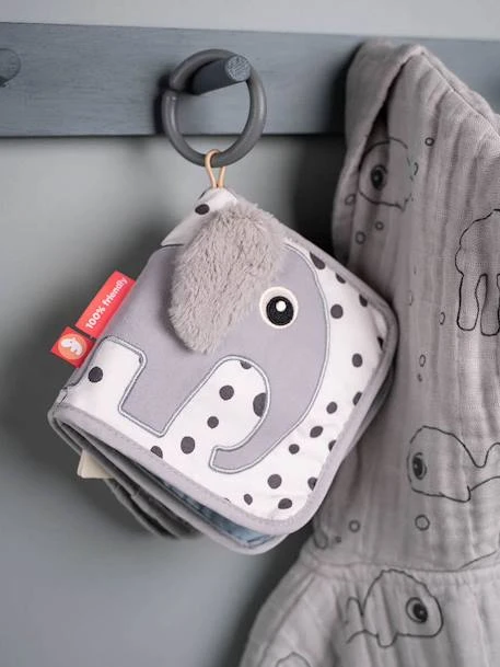 Livre D'Éveil Elphee - DONE BYE DEER Gris - Done By Deer 2 Livre D'Éveil Elphee - DONE BYE DEER Gris - Done By Deer – Image 2