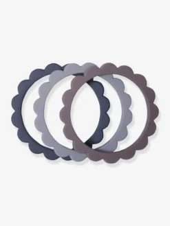 Lot De 3 Bracelets De Dentition Fleur - MUSHIE Vert - Mushie