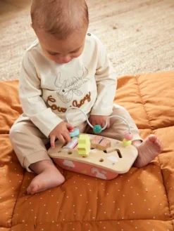 Mini Table D'activités En Bois FSC® Hanoï - Vertbaudet -Magasin De Produits Pour Bébés De Qualité mini table dactivites en bois fsc 3