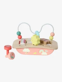Mini Table D'activités En Bois FSC® Hanoï - Vertbaudet -Magasin De Produits Pour Bébés De Qualité mini table dactivites en bois fsc 5