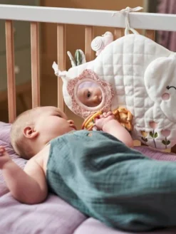 Panneau D'activités En Tissu PAYS ROSE Multicolore - Vertbaudet -Magasin De Produits Pour Bébés De Qualité panneau dactivites en tissu pays rose 2