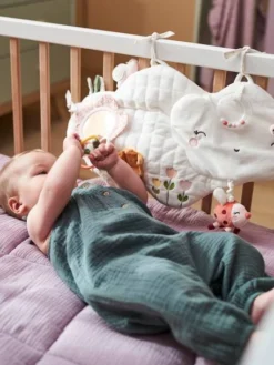 Panneau D'activités En Tissu PAYS ROSE Multicolore - Vertbaudet -Magasin De Produits Pour Bébés De Qualité panneau dactivites en tissu pays rose 4