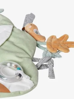 Panneau D'activités Musical En Tissu TANZANIE Blanc - Vertbaudet -Magasin De Produits Pour Bébés De Qualité panneau dactivites musical en tissu tanzanie 2