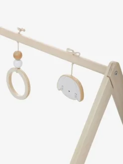 Portique D'éveil Base Triangle En Bois FSC® Beige - Vertbaudet -Magasin De Produits Pour Bébés De Qualité portique deveil base triangle en bois fsc 5